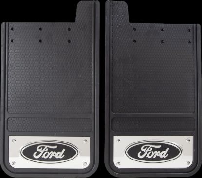 PLASTICOLOR FORD HD REAR MUD GUARD 12X23 - 001838R01