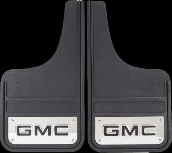 PLASTICOLOR GMC HVY DTY FRNT 12X23 MUD GUARD PR - 001841R01