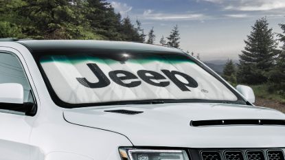 PLASTICOLOR JEEP ACCORDION BUBBLE SUNSHADE - 003718R01