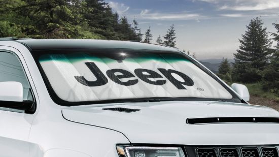 PLASTICOLOR JEEP ACCORDION BUBBLE SUNSHADE - 003718R01