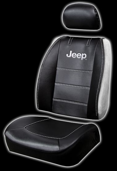PLASTICOLOR JEEP DELX SIDELES 3 PCE SEAT COVER - 008631R01