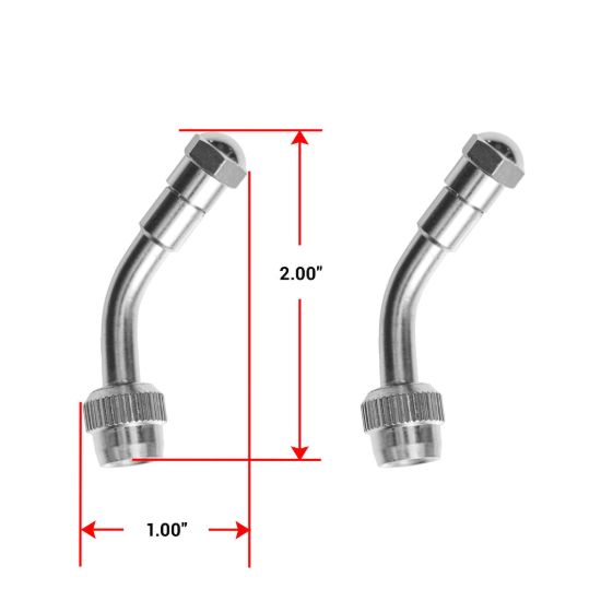 PACIFIC DUAL 2PC 45DEG VLV EXTN KIT - 18045