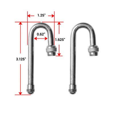 PACIFIC DUAL 2PC 180 DEG VLV EXTN KIT - 18180