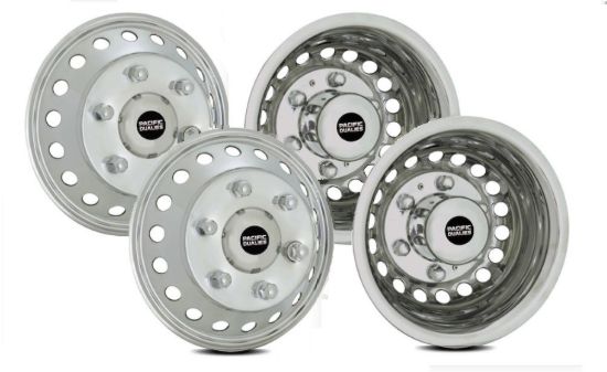 PACIFIC DUAL 16' 6 LUG SNAP ON DESIGN WHL SMLTR - 441608A