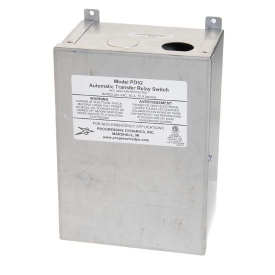 PROG DYNAMIC AUTO TRANSFER SWTCH 50AMP - PD52V