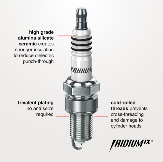 NGK TR51IX IRIDIUM PLUG 4 BOX - 7243
