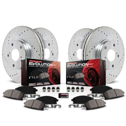 POWERSTOP Z23 EVOLUTION BRAKE KIT - K7876