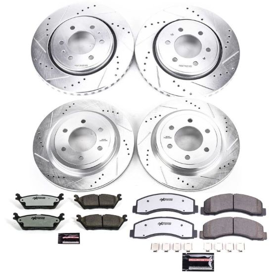 POWERSTOP Z36 TRUCK & TOW BRAKE KIT - K802636