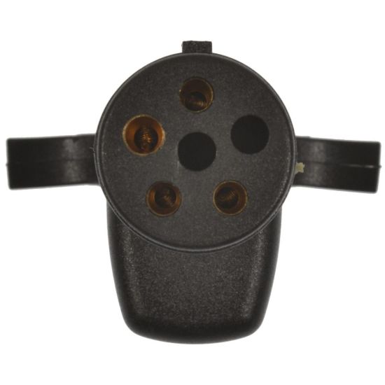 POLLAK 6 POLE ROUND TO 4 WAY FLAT TRAILER - 6P102V