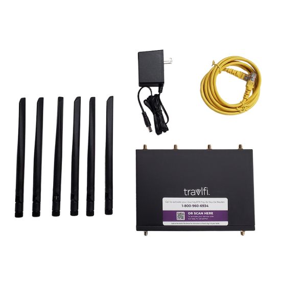 PACE INT'L TRAVLFI JOURNEYXTR ROUTER 4-PACK SH - 700011SP
