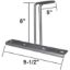 NICKSON INC OE EXHAUST BRACKET - 00836