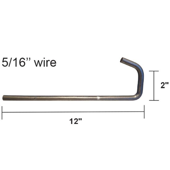 NICKSON INC UNIVERSAL WIRE HANGER - 12' - 2537225