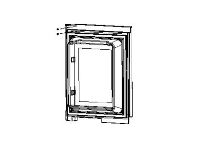 NORCOLD DOOR  UPPER - 623816