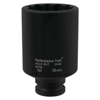 PERFORM TOOL AXLE NUT SOCKET 39MM - W158