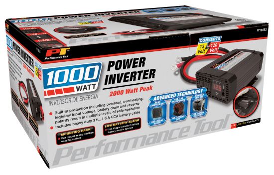 PERFORM TOOL 1000-WATT POWER INVERTER - W16652