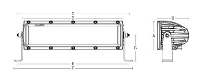 RIGID IND E-SRS PRO 10 FLOOD - 110113