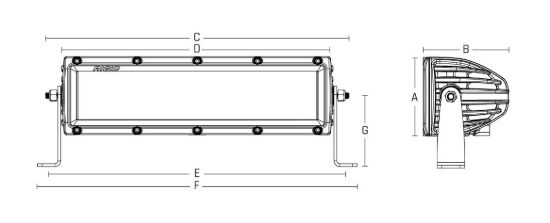 RIGID IND E-SRS PRO 10 FLOOD - 110113