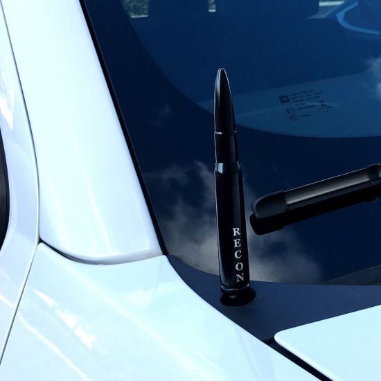 RECON ACCESS ANTENNA - .50 CAL BULLET SHAPED ALU - 264ANT50BK
