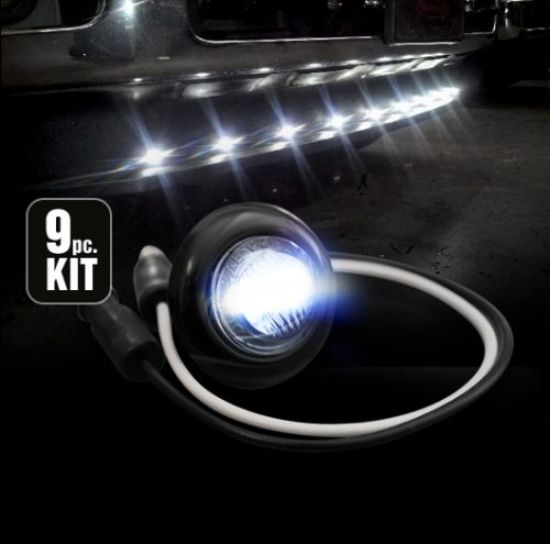 RECON ACCESS LED AIR DAM LIGHT KIT - 1 EXTRA WHI - 64227WHBKX