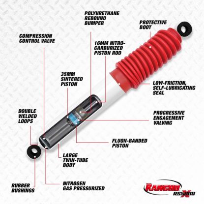 RANCHO RS5000X SERIES SHOCK - RS55168