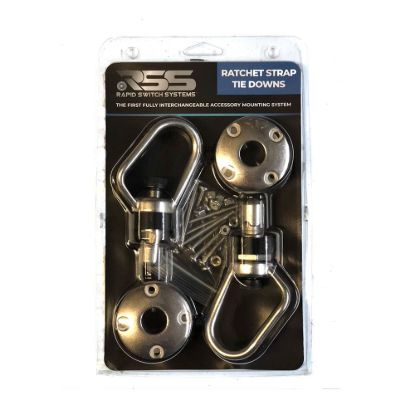 RAPID SWITCH R STRAP  TIE DOWN& RECEIVER TWIN PK - RSS1002