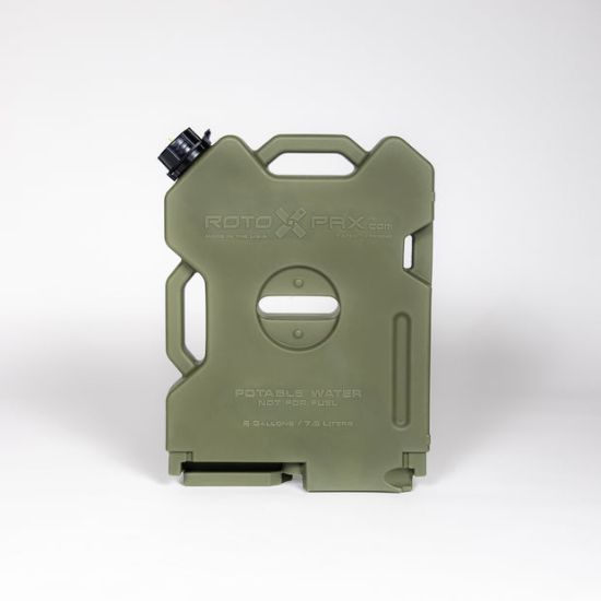 ROTOPAX 2 GALLON GREEN WATER CONTAINER - RX2OD