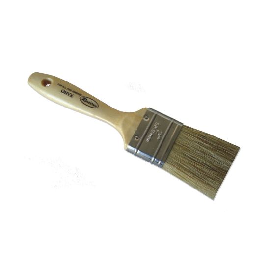 REDTREE IND ONYX PAINT BRUSH (WHITE BRISTLE - F - 12053