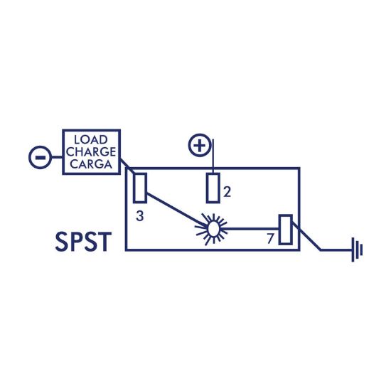 SIERRAMARINE SWITCH  CONTURA II OFF/(ON) SPST IL - RK194501
