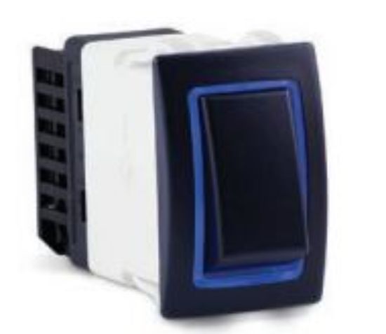 SIERRAMARINE ROCKER SWITCH  HALO SPST  BLUE HALO - RK40620B