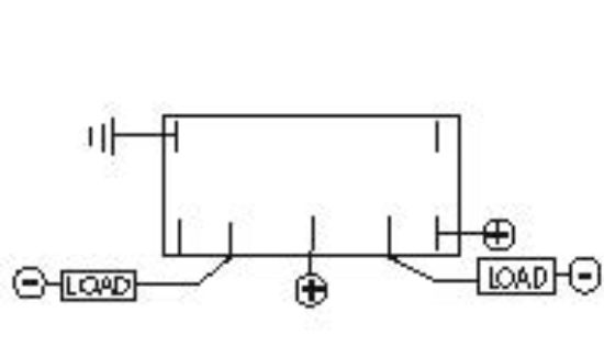 SIERRAMARINE ROCKER SWITCH  HALO SPST  BLUE HALO - RK40630B