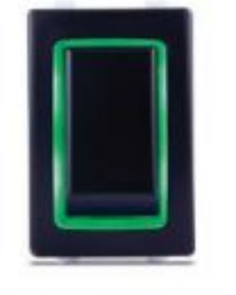 SIERRAMARINE ROCKER SWITCH  HALO DPST  GREEN HAL - RK40660G