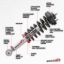 RANCHO QUICK LIFT LOADED - RS999915