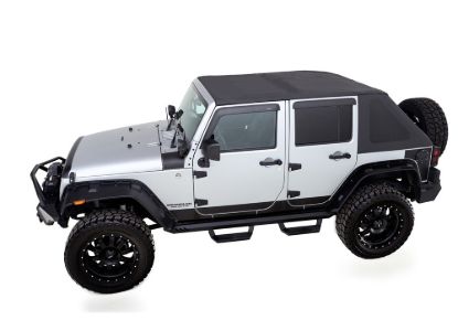 RAMPAGE FRAMELESS TRAILTOP-JEEP WRAN 07-16 - 139935