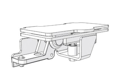 RETRAX REPLACEMENT LOCK AND HAND - F051017
