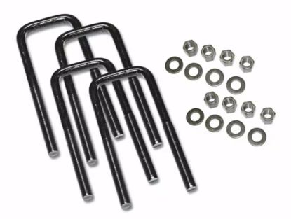 SUPERLIFT UBOLT 4 PACK 9/16X2-1/2X8 SQ W/HDWR - 10424SUP