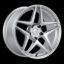 RACELINE ASTRO HYPER SILVER 18X9.5 5X114.3 + - K15H189512