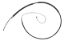 RAYBESTOS PARKING BRAKE CABLE - BC93938