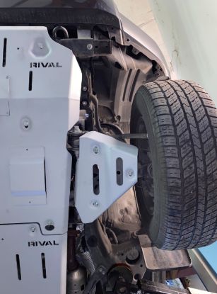 RIVAL RIVAL ALUMINUM SKID PLATE FOR TOYOT - 2333954616