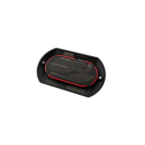 RV SAFE RV PROPANE GAS ALARM  2-WIRE  BLACK - RVLP2B