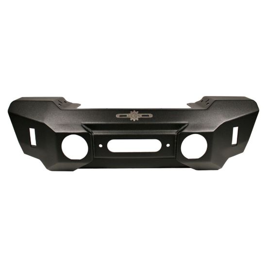 ROCK SLIDE SHORTY FRONT BUMPER WITH WINCH PLAT - FBS300JL