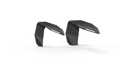 ROAD ARMOR STEALTH FENDER FLARE BODY ARMOR; FR - 518AFFWB