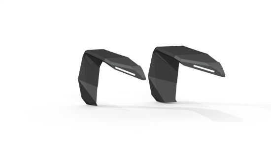 ROAD ARMOR STEALTH FENDER FLARE BODY ARMOR; FR - 518AFFWB