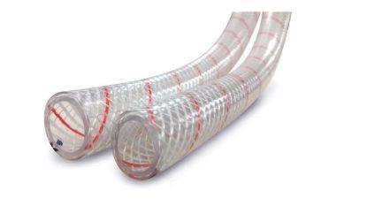 SIERRAMARINE 1/2' CLR PVC W/RED TRACER 250'-SP - 161620120S