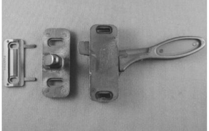STRYBUC SCREEN DOOR LATCH-LEFT HA - 17180LHBC
