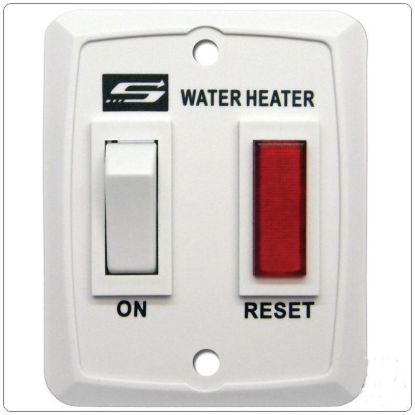 SUBURBAN MFG WHITE ON/OFF SWITCH/PLATE - 234589