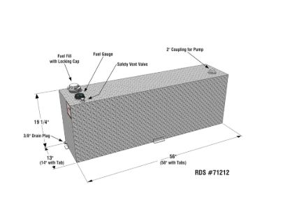 RDS MFG INC TRANSFER TANK 60GAL - 71212