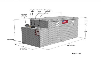 RDS MFG INC TRANSFER TOOL&FUEL 51GAL - 71789