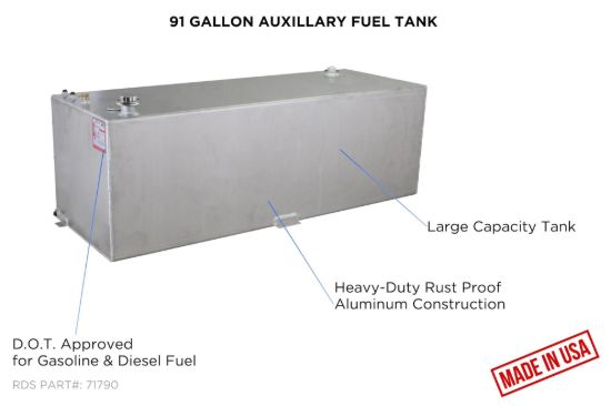 RDS MFG INC TRANSFER TANK 91GAL - 71790