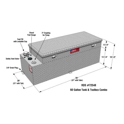 RDS MFG INC TRANSFER TOOL&FUEL 60GAL - 72548