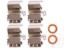 RAYBESTOS BRAKE CALIPER & BRACKET - FRC12809C